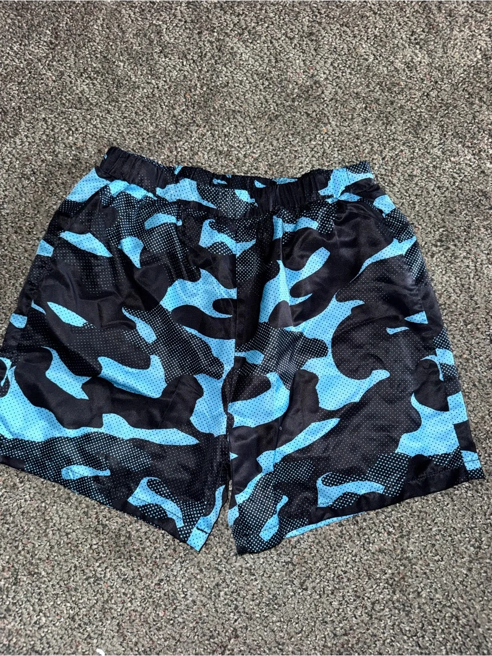 Boys Blue Athletic Swim/Board Shorts Trio